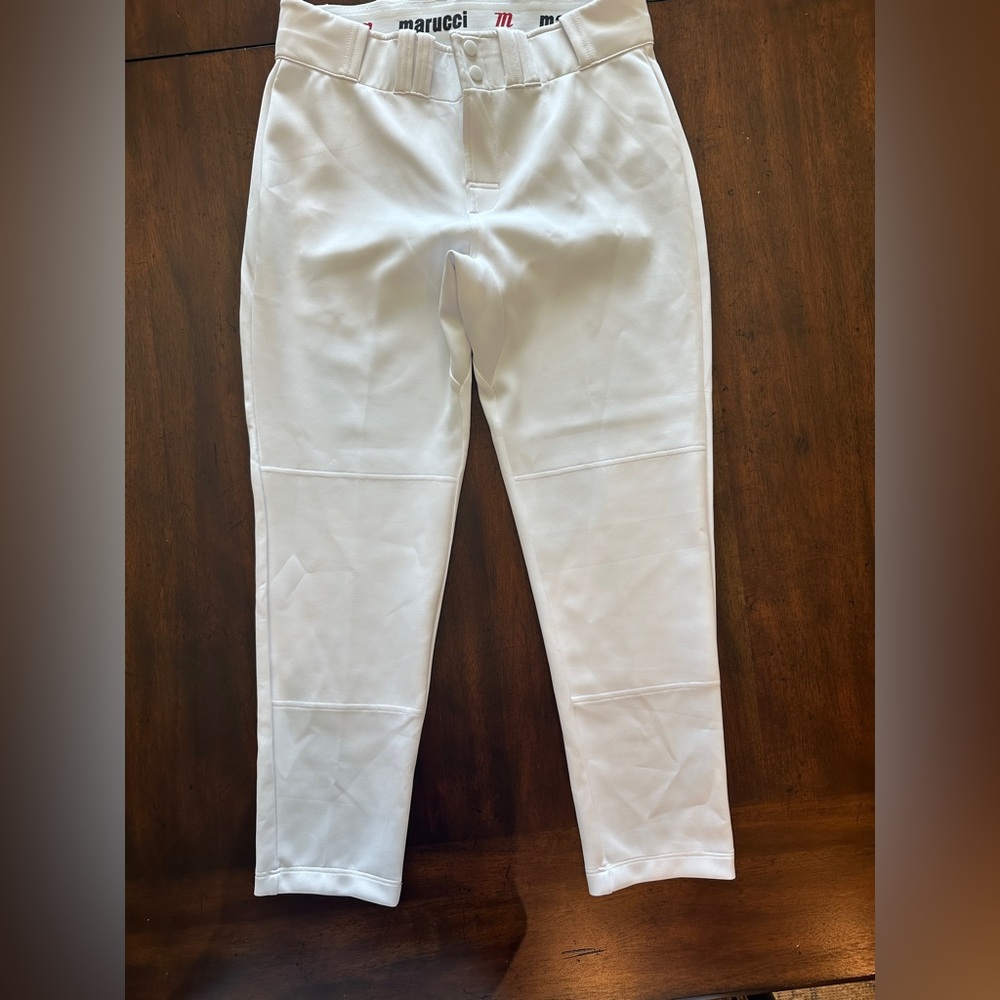 Marucci White Elite Apex baseball Pants